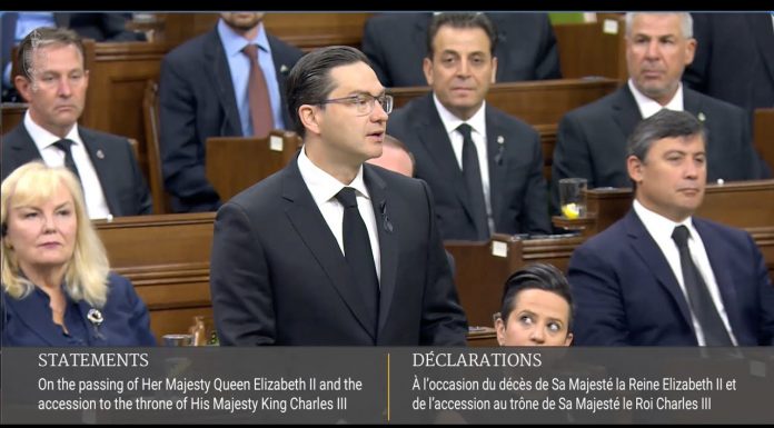VIDEO: Pierre Poilievre pays tribute to the Queen