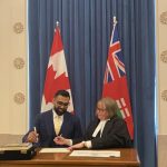 Minister Obby Khan accuses NDP Leader Wab Kinew of shoving, swearing at him – CBC News