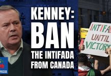 Kenney: Ban the Intifada from Canada